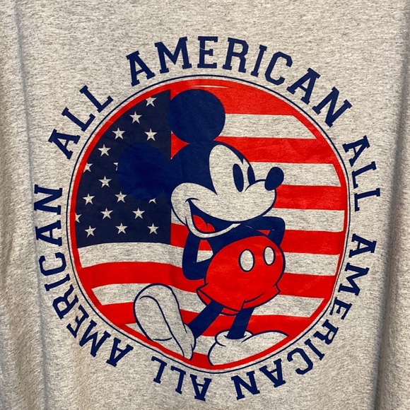 Men’s Disney Store Mickey Mouse Patriotic T-Shirt - Picture 1 of 6